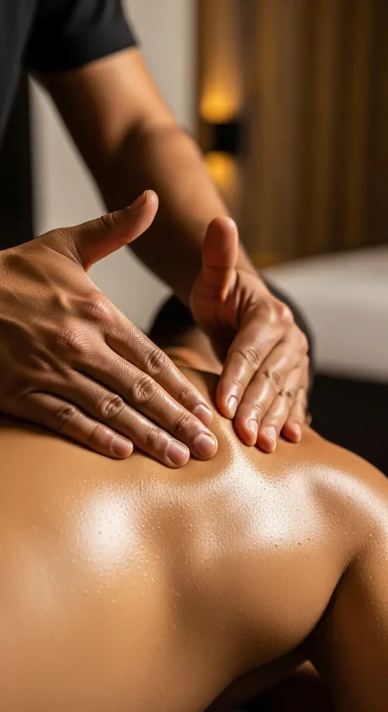 Massage Deep Tissue à domicile Marrakech