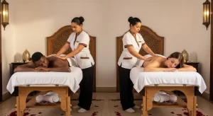 Massage Duo à Domicile Marrakech _ Une Parenthèse de Complicité