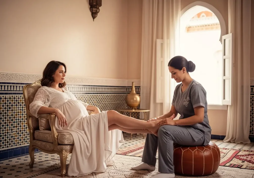 Massage Femme Enceinte à Domicile Marrakech