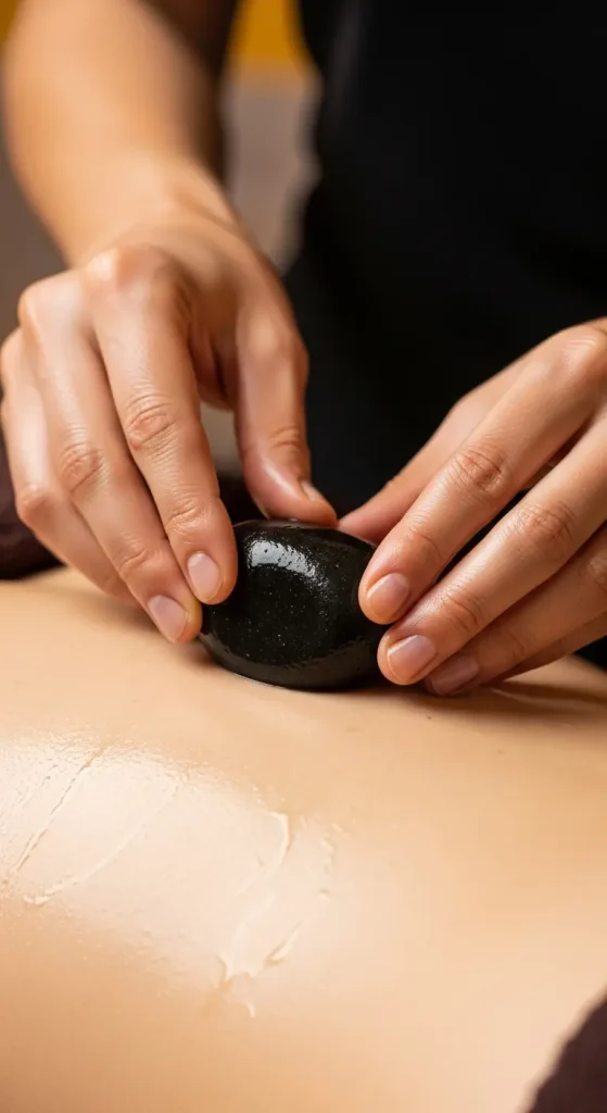 Rrituels aux pierres chaudes et soins complémentaires à domicile Marrakech